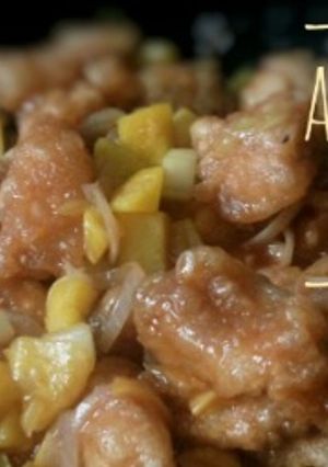 Foto resep Ayam saos nenas