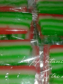 Foto resep Kue Pepe aka lapis Betawi