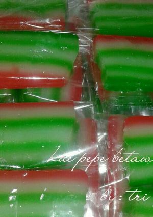 Foto resep Kue Pepe aka lapis Betawi