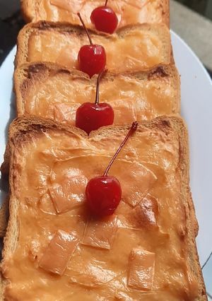 Foto resep Roti Susu Keju Panggang🍒