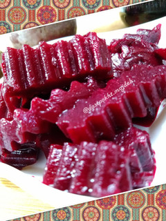 عکسی از دستور ترشی لبو