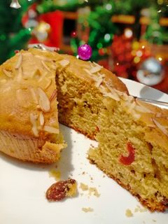 ড্রাই ফ্রুট ক্রিসমাস কেক (Dry fruits Christmas cake recipe in Bengali) রেসিপির প্রধান ছবি