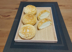 原味脆皮泡芙 的食譜成品照片