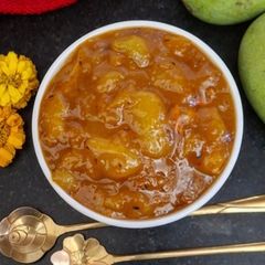 A picture of Aam Ki Meethi Chutney/ Aam ka Chunda For Mom!.