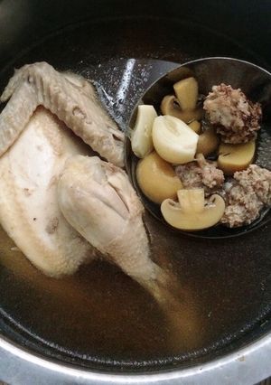 Foto resep Sup Ayam Kukus "Hong Ke"