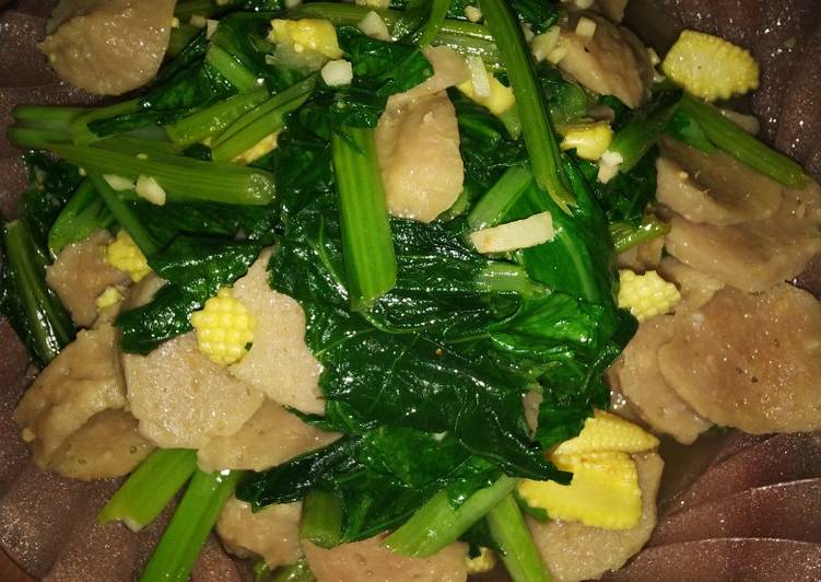 Resep Oseng sawi bakso, Bikin Ngiler