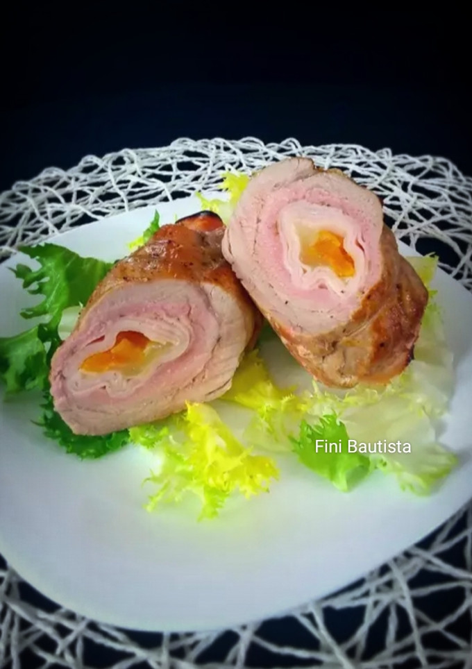 Una foto de Solomillo de cerdo relleno