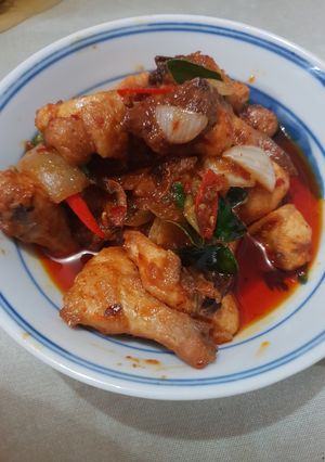 รูปของ ไก่ผัดพริกเผา