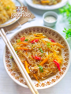 Foto resep 잡채 Japchae