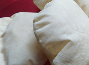 Una foto de Pan Pita o Pan Árabe Casero