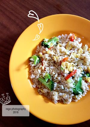 Foto resep 24. Nasi BlueBand Salmon w/ Italian Herbs #BikinRamadanBerkesan