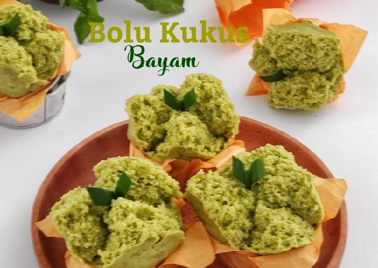 Bolu Kukus Bayam