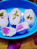 Rose flavoured Paneer Rolls