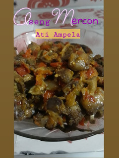 Foto resep Oseng Mercon Ati Ampela