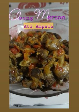 Foto resep Oseng Mercon Ati Ampela