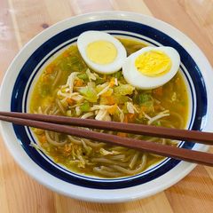 A picture of Homemade Chicken Ramen.