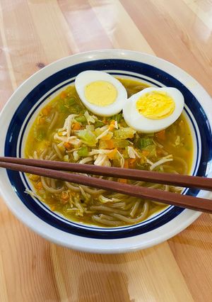 A picture of Homemade Chicken Ramen.