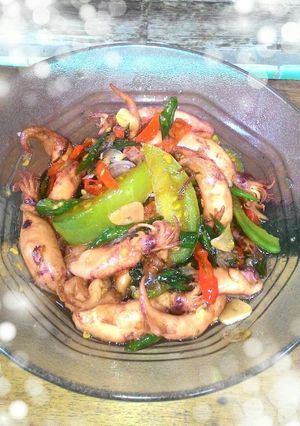 Foto resep Oseng Cumi Asin