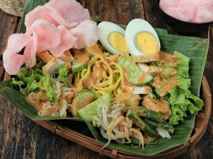 Easy Way Make Recipe Mom&amp;#39;s Gado-gado Padang (Cooked Mixed Veges w/ Peanut sauce) 🇮🇩 that is Can Pamper Your Tongue, Appealing}