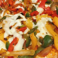 Grilled cheese pizza A picture of Grilled cheese pizza.