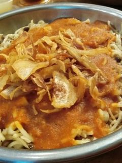 صورة لوصفة طريقة عمل الكشري المصري بجد تحفة 😋