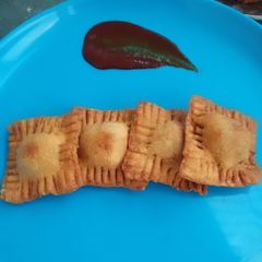 Spinach and potato aata packet A picture of Spinach and potato aata packet.