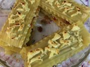 Una foto de relleno lasagna vegetariana