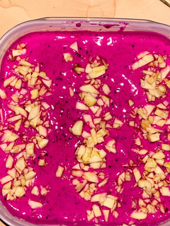 Foto resep Es krim buah naga, apel dan pisang
