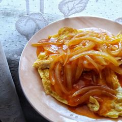 A picture of Sweet and Sour Omelette.