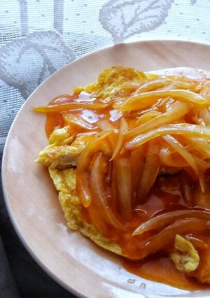 A picture of Sweet and Sour Omelette.