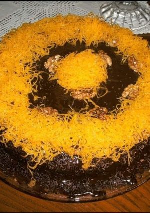 Foto de Bolo de Chocolate e Nozes