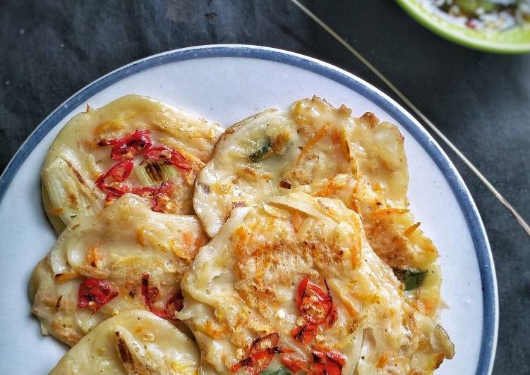  Resep  PANCAKE SAYUR  ala  KOREA  Yachaejeon oleh Berlian 