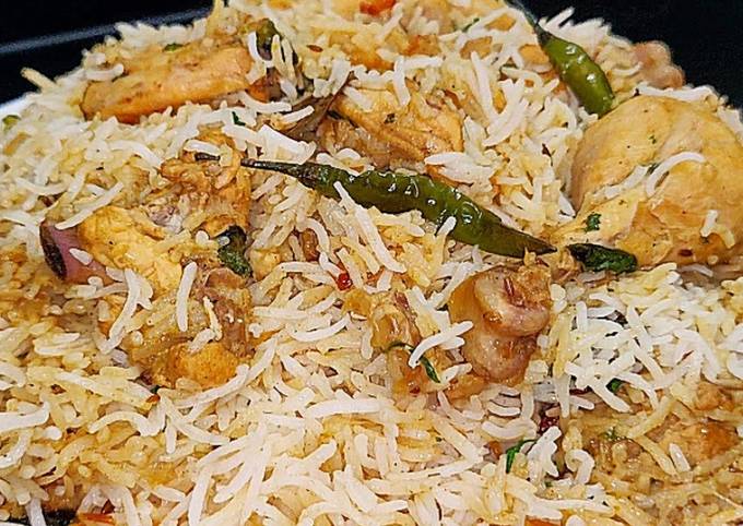 Recipe of Homemade White chicken biryani