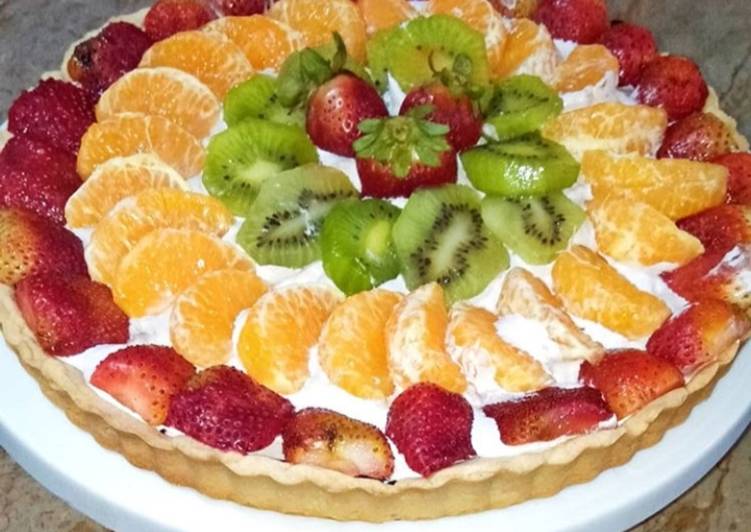 Recipe of Quick Mix fruit tart