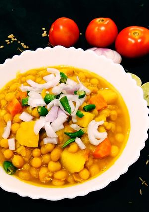 ঘুগনি (ghugni recipe in Bengali) রেসিপির প্রধান ছবি