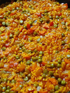 Una foto de Arroz con verduras