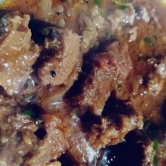 A picture of Beef karahi.
