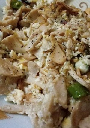 صورة لوصفة فطر وبيض