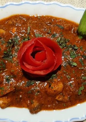 A picture of Smoked Masala Mushrooms.