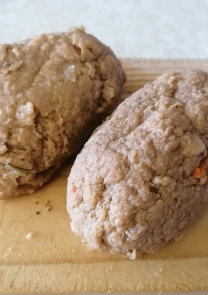 Una foto de 331. Seitán casero con gluten y harina de garbanzo