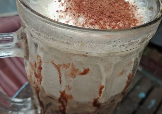 Resep Es Cappucino Cincau "CapCin" Anti Gagal