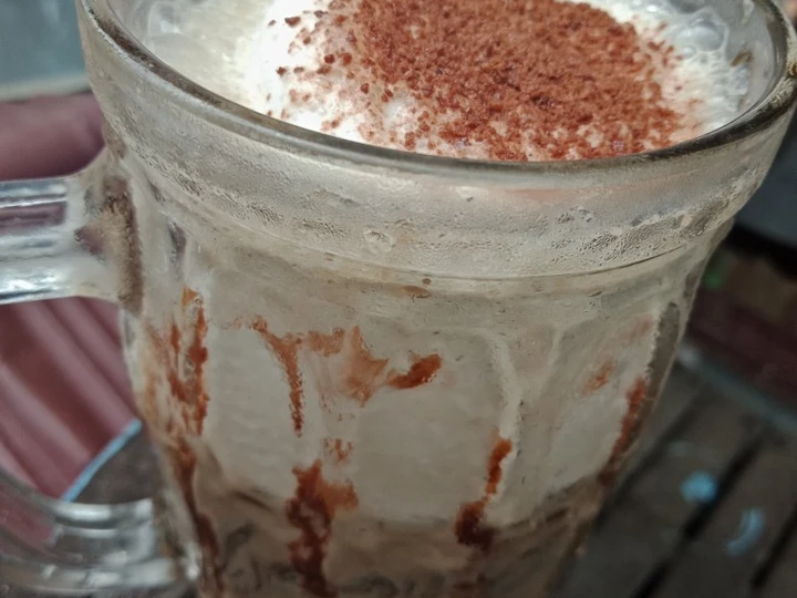 Langkah Gampang Membikin Resep Es Cappucino Cincau &amp;#34;CapCin&amp;#34; yang  Bikin Ketagihan Anti Ribet, Menggugah Selera
