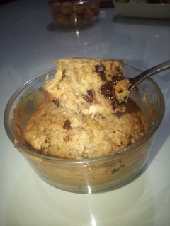 Foto resep Lazy Easy & Quick Baked Oat with Banana Choco Chips Air Fryer