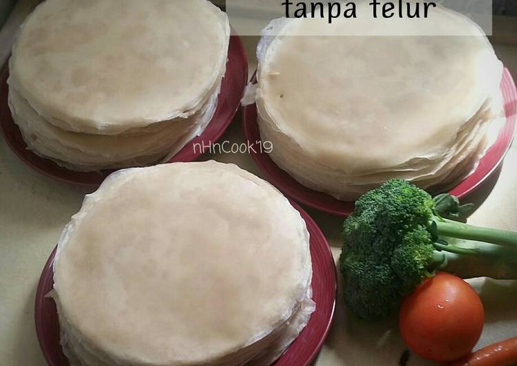 Resep Kulit Risol tanpa telur. ANTI GAGAL 👍👍❤, Lezat