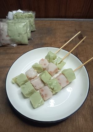 Foto resep Sate Es gabus matcha