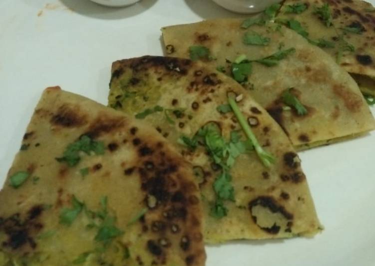 Recipe: Appetizing Aalu paratha
