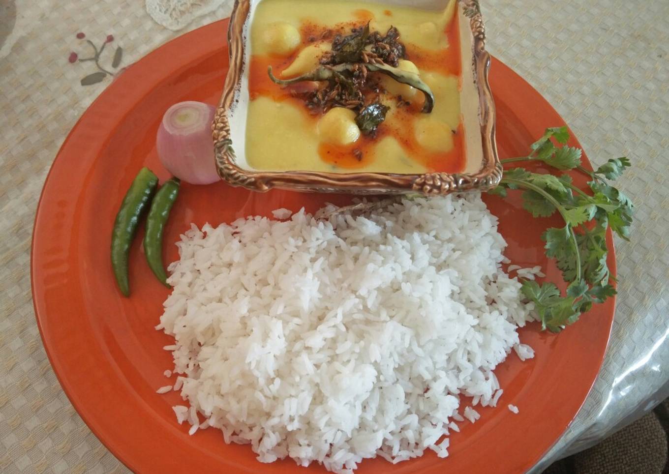 Kadhi Chawal