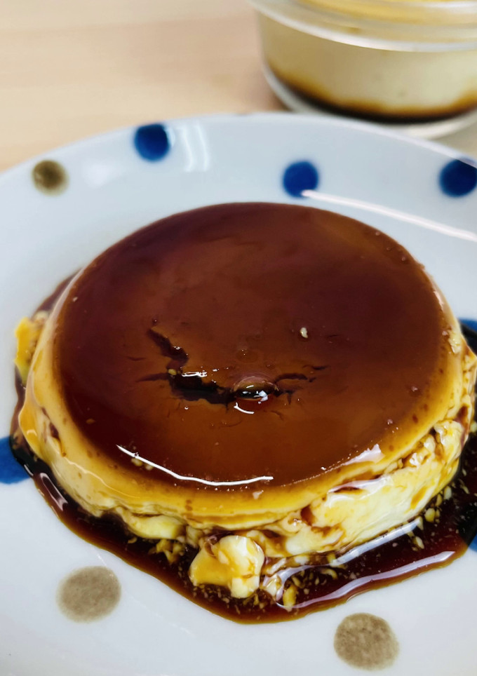 日式布丁｜過熱水蒸氣烤箱微波爐 的食譜成品照片