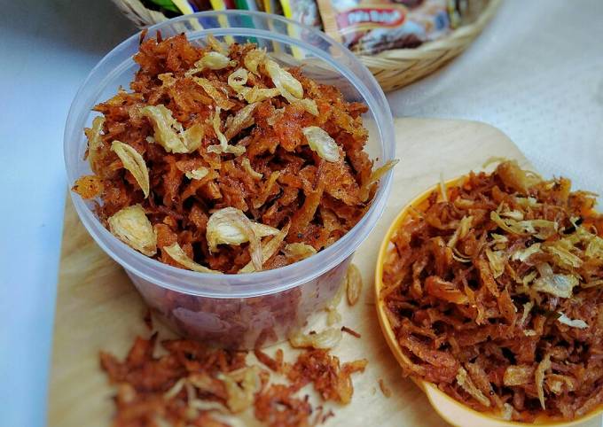 Sambal Kering Kentang Serundeng Manis