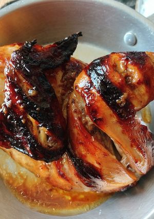รูปของ ไก่ย่างเนื้อชุ่มฉ่ำ🍗style by barbie👩🏼‍🍳